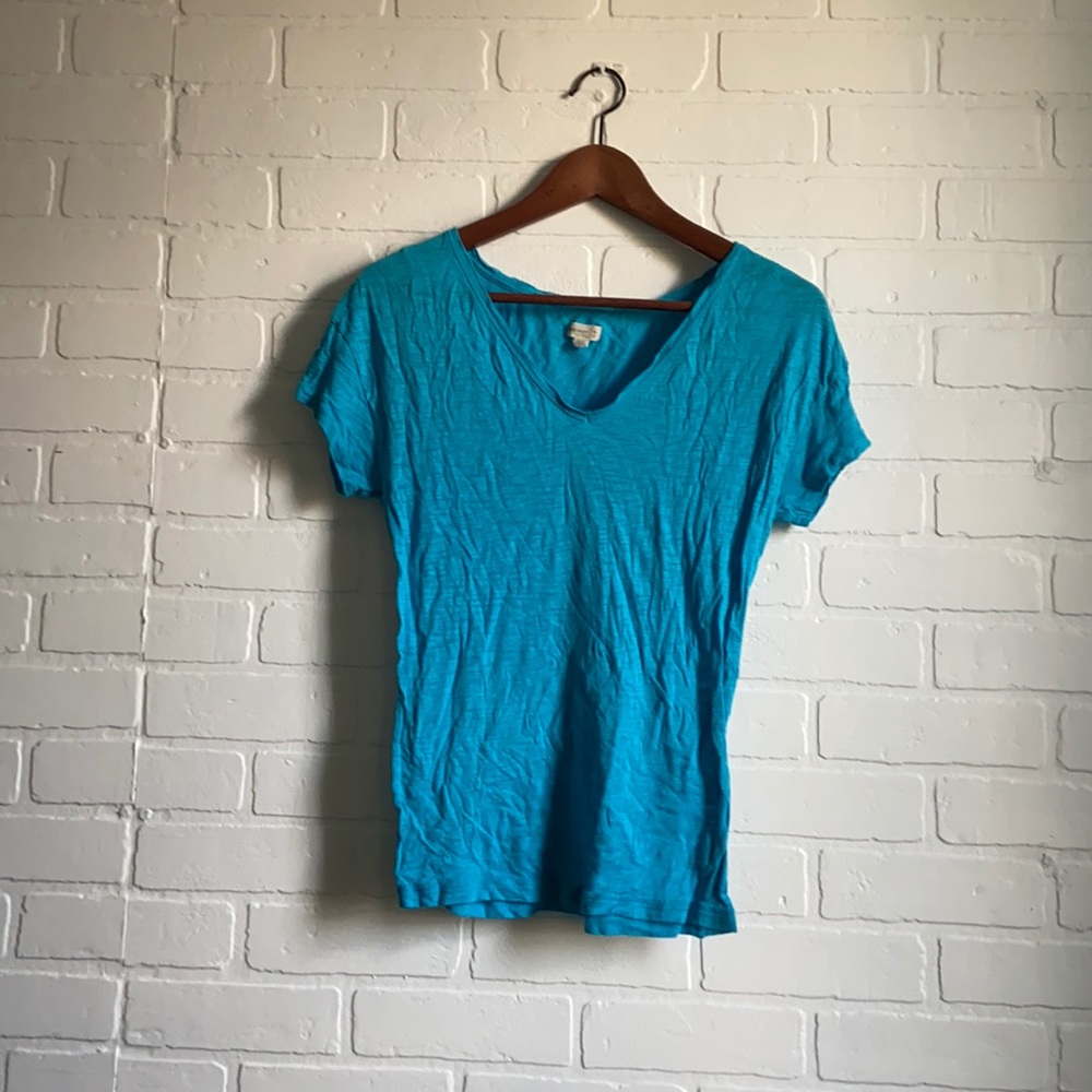 aerie pretty v neck tee